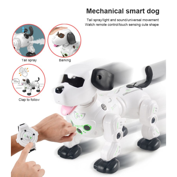 Elektronisk djur husdjur RC Robot Hund Röst Fjärrkontroll 6815 | Fyndiq