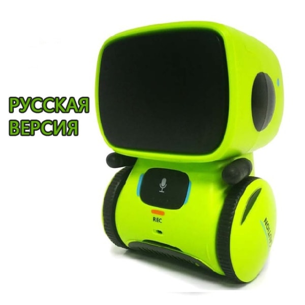 Toy Robot Intelligent Robots ryska & engelska & spanska