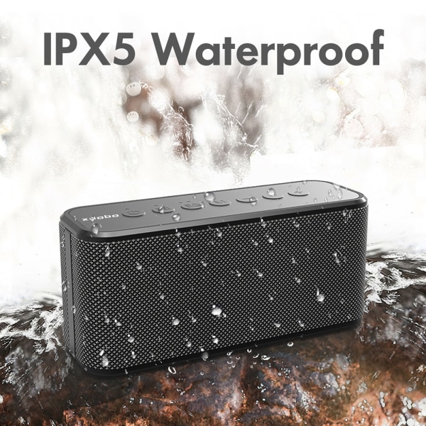 X8 PLUS utomhushögtalare Subwoofer Bluetooth trådlös