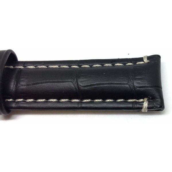 (22mm(20mm)) Premier Calf Leather Alligator Grain Watch