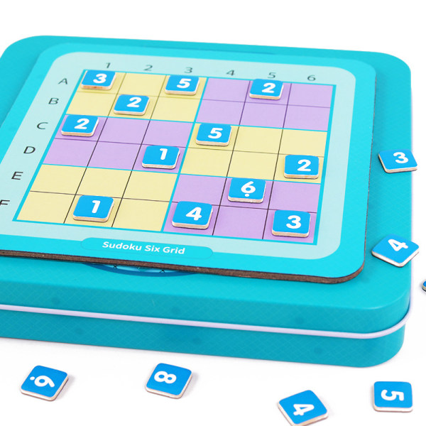 Barn Digitalt Spel Schack Nine Square Lattice Sudoku
