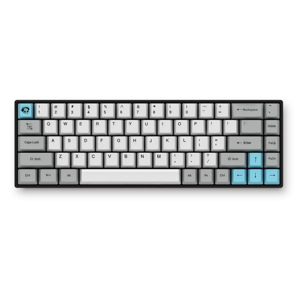 Tyst Bluetooth Trådbunden Dual Mode PBT Keycap Cherry Switch