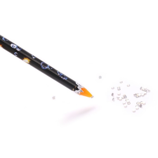 5 st Manikyr Gul Crayon Självhäftande Nail Dotting Pen
