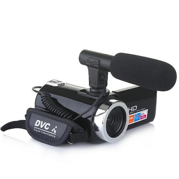 Hd-videokamera Hemvideokamera med 18x digital zoom 24mp
