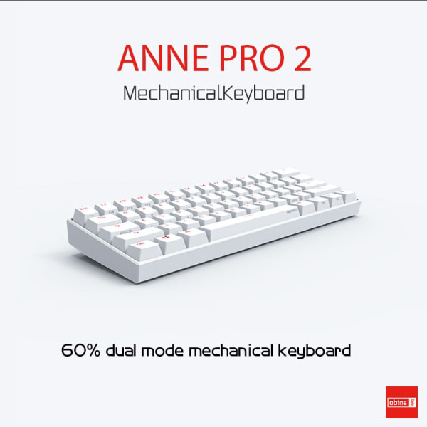 Anne Pro2 mini bärbar 60% NKRO mekaniskt tangentbord RGB