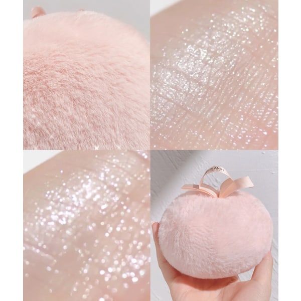 Body Highlight Glitter Powder Makeup Ball Långvarig