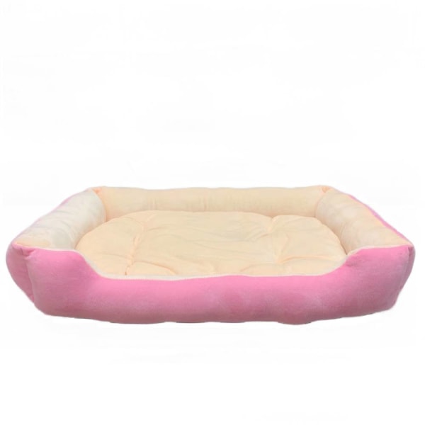 Four Seasons Warm Pet Pad, stor och liten hundkennel, Cat Pink XL—70CM