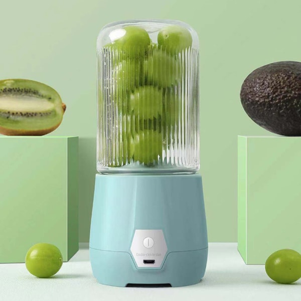 Elektrisk fruktjuicer Handhållen Bärbar Mini Matmixer För