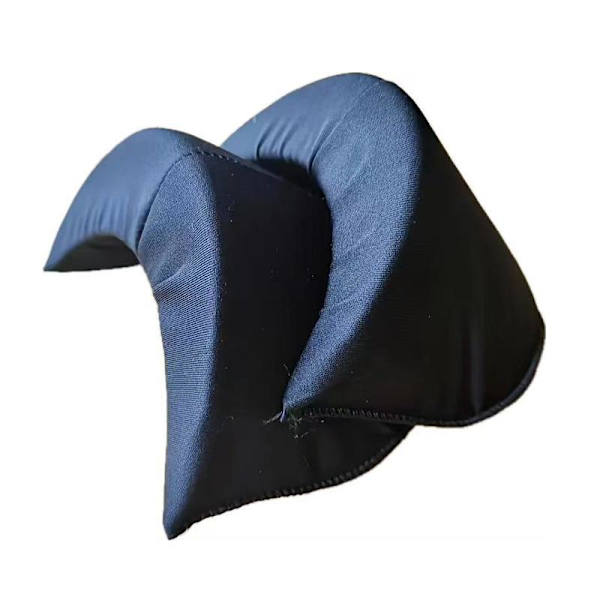 1 Pair Thick Large 35mm Sponge Shoulder Pads, Black, White, Nude A2