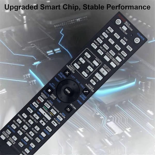 Replacement Remote Control AXD7613 Compatible with Pioneer SC-LX75 VSX-LX55 SC-09TX AXD7612 AXD7616 AV Receiver-Perfect