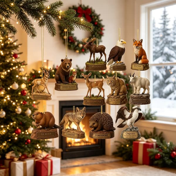 Nationalpark Dyreliv Julekalender, 24-dages nedtælling til jul