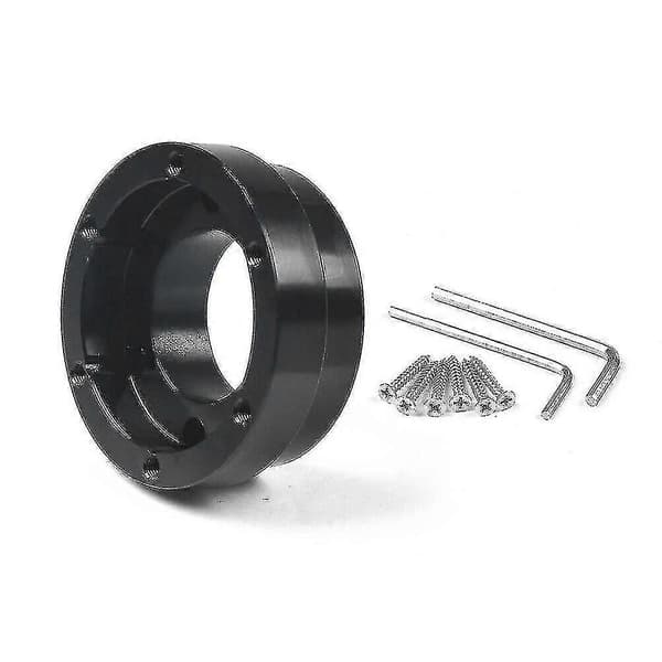 Til Logitech G29 G920 G923 13/14 tommer racer-ratadapterplade 70mm-mxbc sort