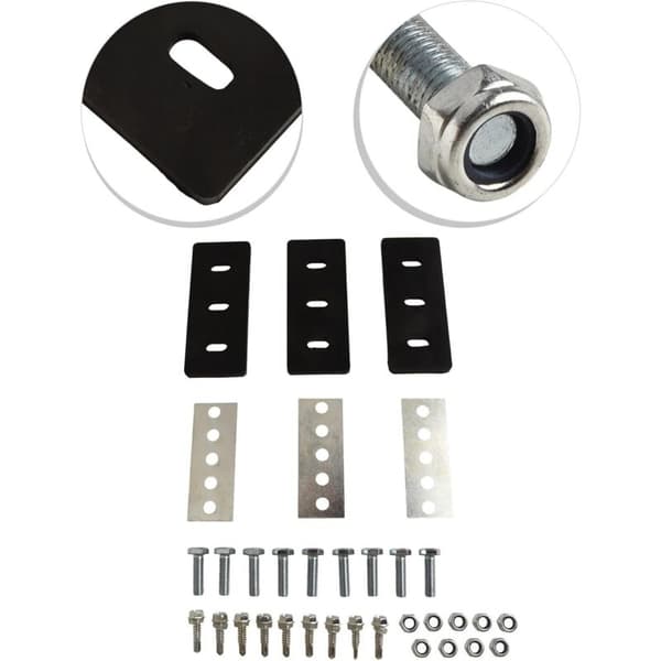 3-piece Snow Blower Blade Accessory Set - Snow Blower Replacement Kit - Snow Turbine Converter Compatible with Most Snow Blowers - Main