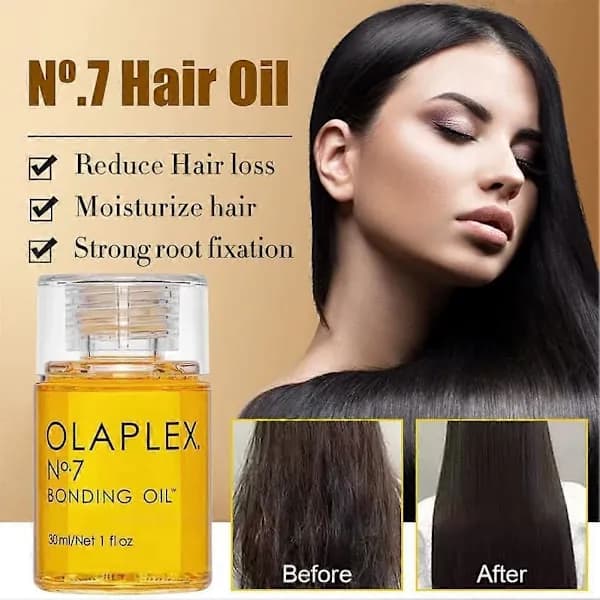 L'Oréal No. 7 Hårolja 30ml - Hög Koncentration för Reparation av Skadat Hår