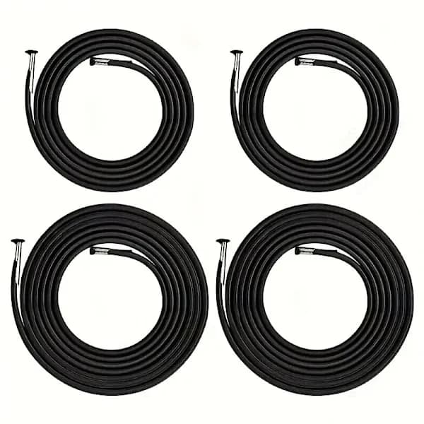 Fire elastiske tau til solsenger, 4 tau per pakke.