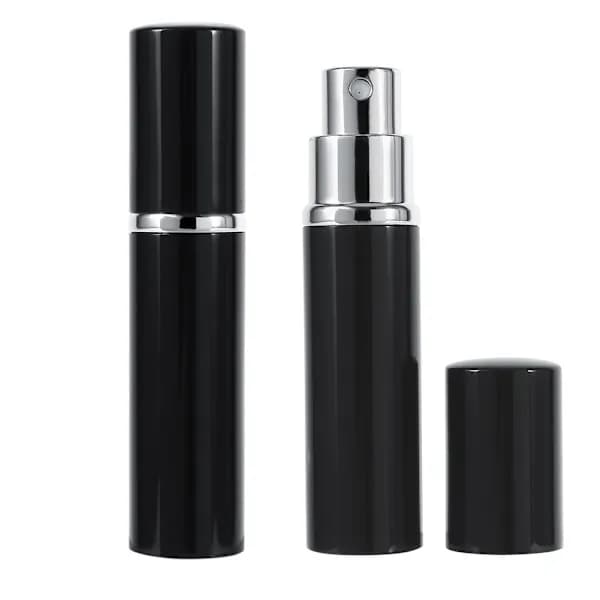 Hajuvesisuihkepullo, 2 kpl, musta, 5 ml