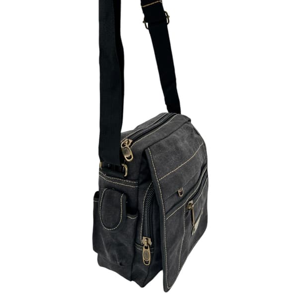 Shoulder bag canvas Beige Beige
