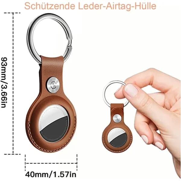 2-pack AirTag skyddsfodral, blandade färger