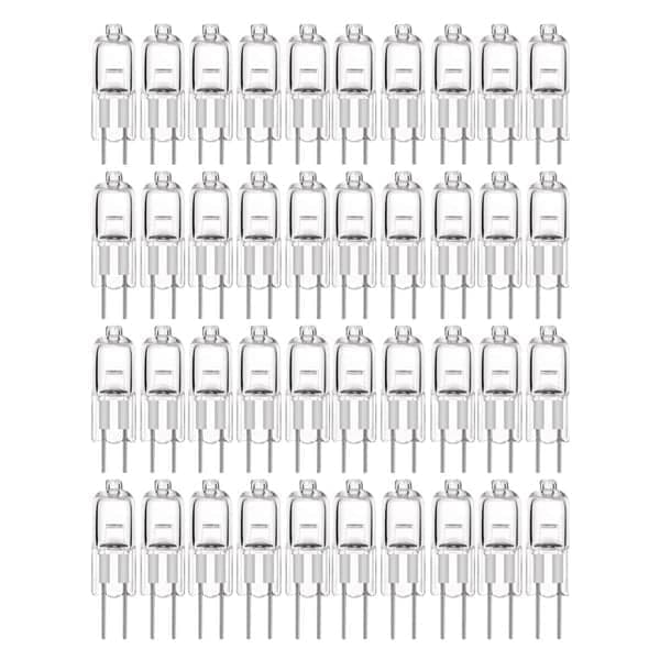 20-pak G4 halogenpærer 20W 12V - Varm hvid