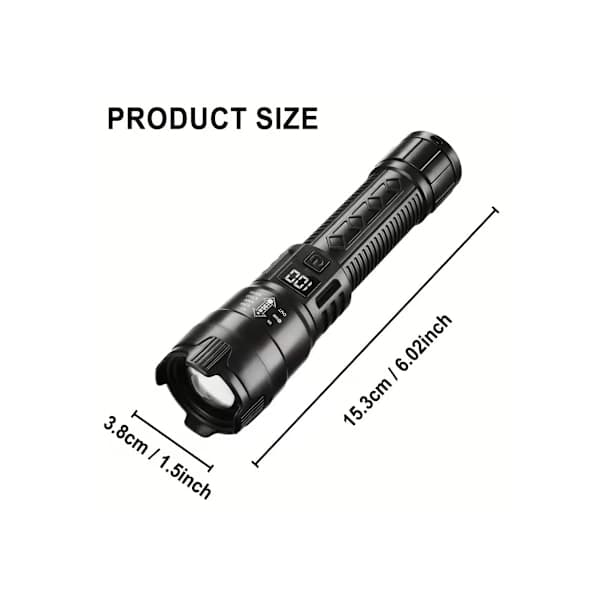 LED Lommelykt - Oppladbar