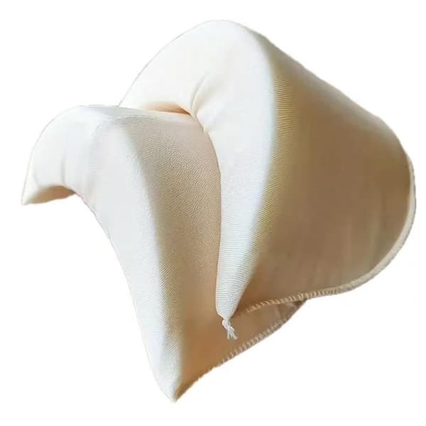 1 Pair Thick Large 35mm Sponge Shoulder Pads, Black, White, Nude A2