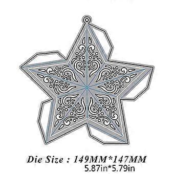 Cute Lantern Cutting Die Stencil for Creative Paper Art Cutting Die Great Christmas Gift for Kids Teens Boys Gi