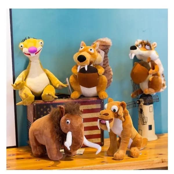 20 cm Ice Age Sid 8-tommer plysfigur