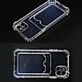 iPhone 11 skal med korthållare TPU transparent
