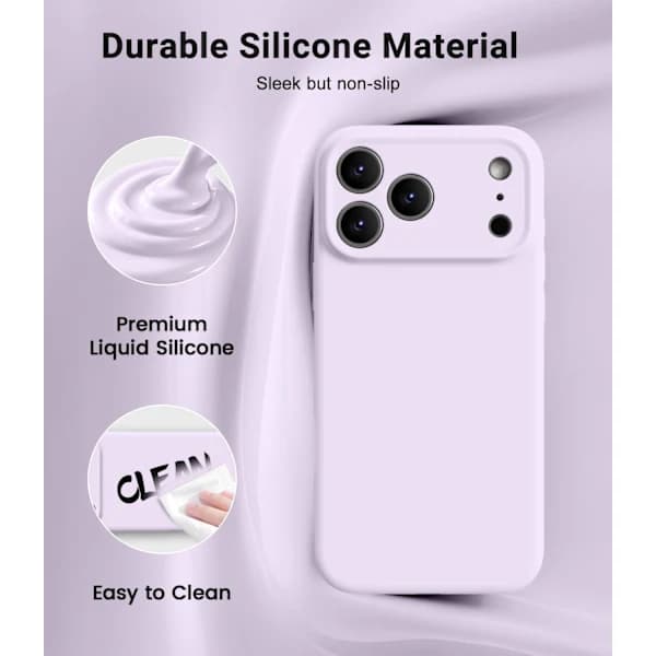 FitSleeps Hiljainen Värisevä Herätyskello Mauve nuage iPhone 17 Pro