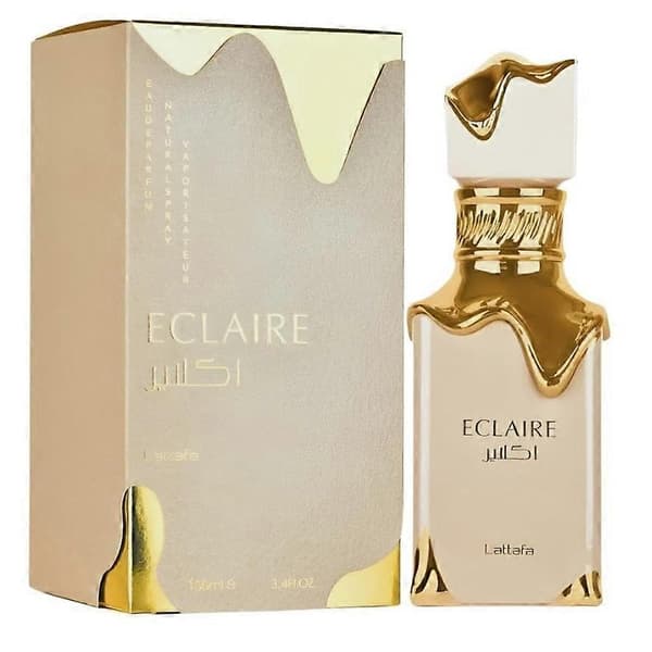 Højkvalitets Eclaire EDP 100ml - Lattafa, en chokoladegourmandduft, sød og charmerende til kvinder