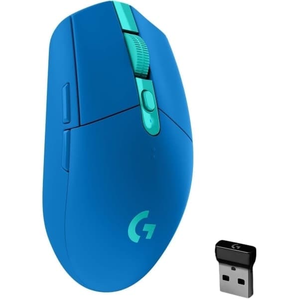 Logitech G305 LIGHTSPEED Trådløs Gamingmus, HERO 12K Sensor, 12 000 DPI, Lettvekt, 6 Programmerbare Knapper, 250 Timer Batterilevetid