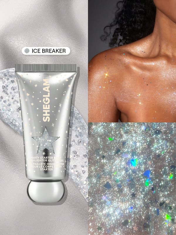 SHEGLAM Starter Glitter Gel Body Highlighter Ice Breaker