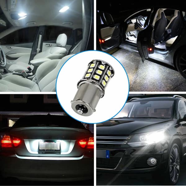 10 x Super Bright White 1156 RV Trailer 33SMD LED 1141 Interior Lights