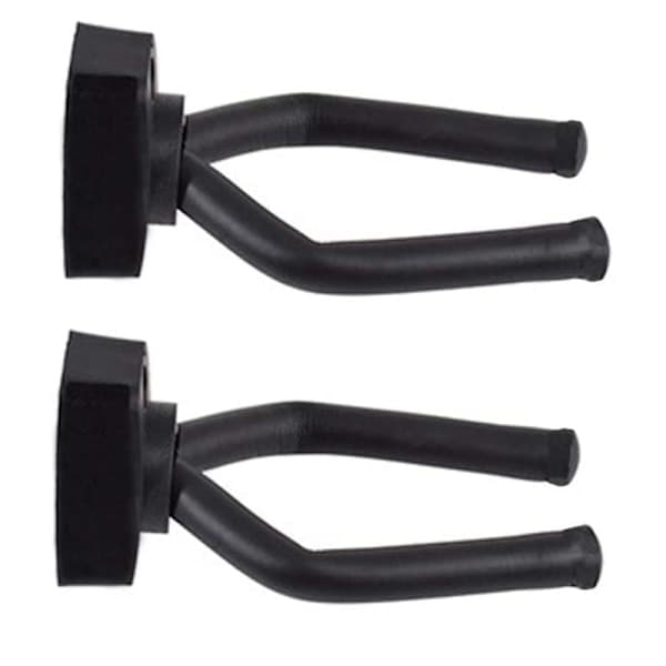 Gitarrkrokar, Väggmonterade Gitarrkrokar, 2-pack, Gitarrställ