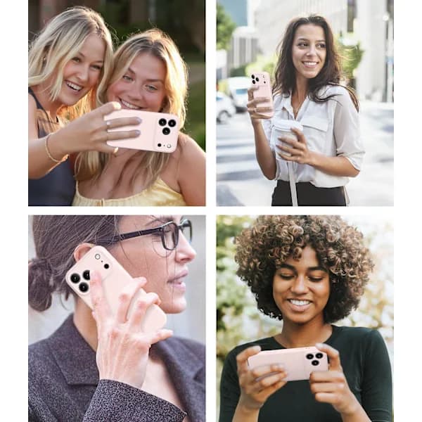 4-pack torkställningar i rostfritt stål med 10 klämmor Pink iPhone 17 Pro