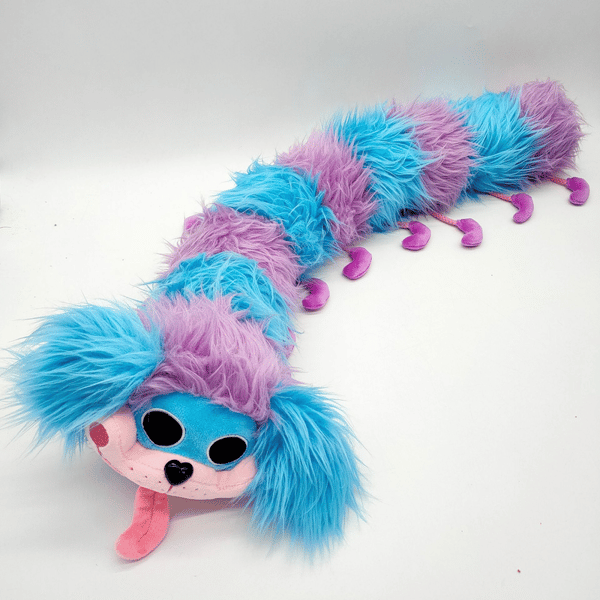 Unikko-koiranukke toukka Dockdock Poppy Playtime -pelitarvikkeet pehmolelu hauska tyyny 60cm