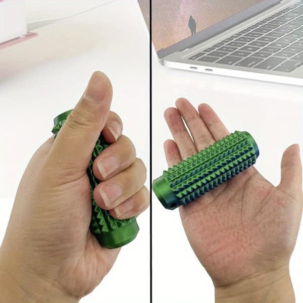 3D Sensorisk Fidget Nøglering Stressaflastende Legetøj Bærbar Angstdæmper