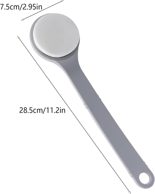 Back Cream Applicator with Long Handle - Self-Applicator for Sunscreen and Body Lotion - Practical Tool for Seniors - Hygienic Lotion Dispenser