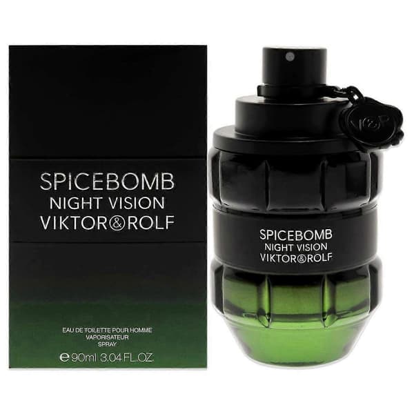 Viktor & Rolf Spicebomb Eau de Toilette Night Vision, Cologne til mænd, 100 ml Green