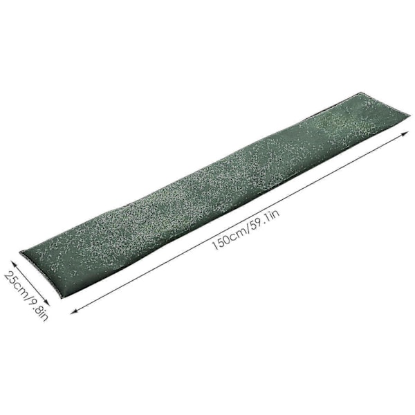Bästsäljare - Vattenaktiverad översvämningsbarriär för källare garage översvämningsskydd - WELLNGS 25*150cm