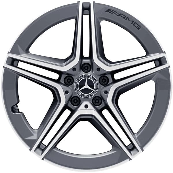 4Parts - M ercedes-B enz centrumkåpa/hjulemblem - Fordon 75mm BENZ Svart