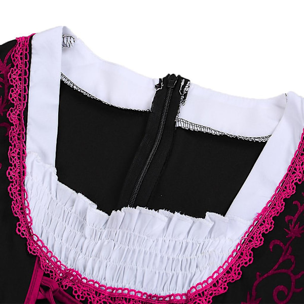 Fashion Anime Med En Maid Kostume Sød Cosplay Rollespil Kjole-WELLNGS Pink L