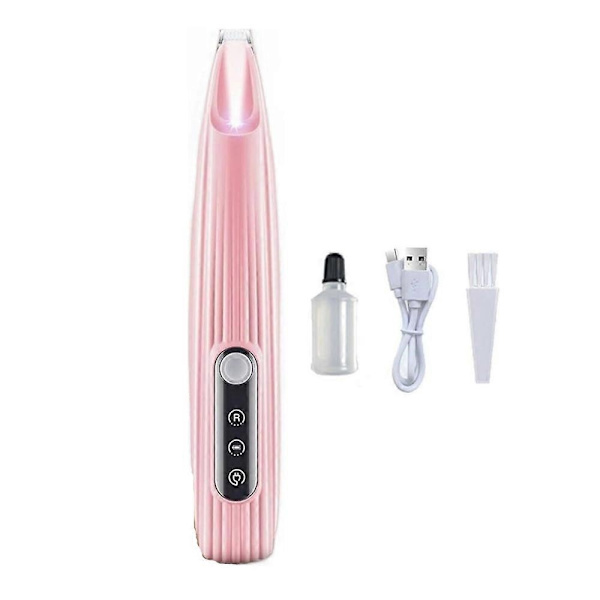 Saffory hundtrimmer, Saffory elektrisk hundtrimmer, husdjur mikro precisionstrimmer-WELLNGS pink