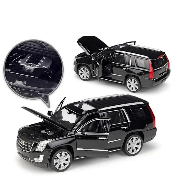 1:27 Cadillac Escalade SUV Legering Bilmodel Diecasts Metal Køretøjer Bilmodel Høj Simulation Samling Børns Legetøj Gave-WELLNGS