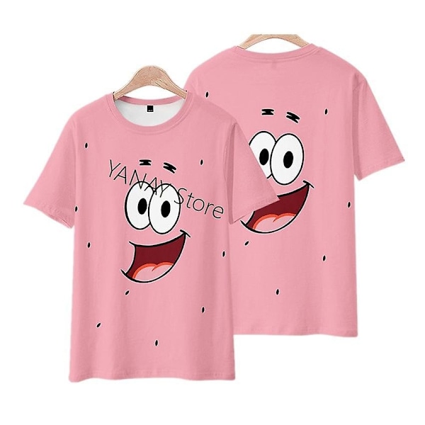 On Sales Sommer Patrick Star Shorts T-shirt Sæt Ferie Strand Strandbukser Herre Blomsterbukser Trend Rundt Surf Casual Bukser-WELLNGS 3 L