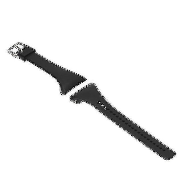 Kompatibel med Polar Ft4 & Ft7 Silikon Armbandsrem - WELLNGS Black