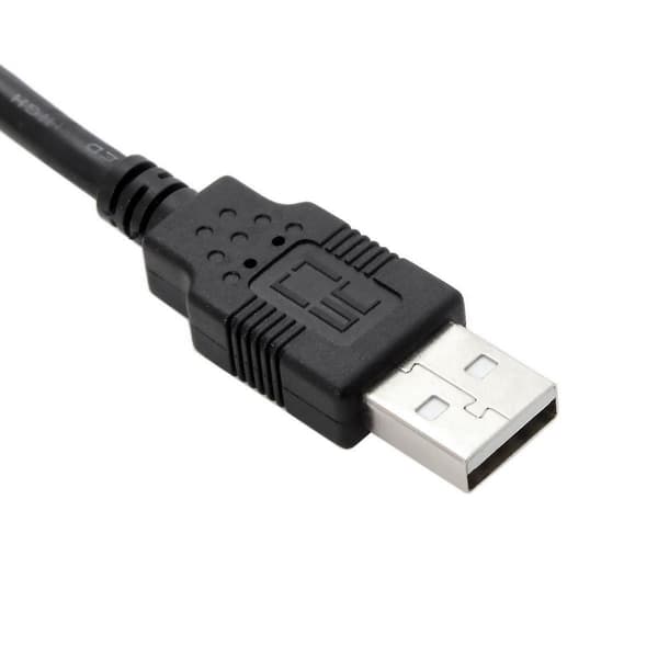 10 Ft PS3 USB-kabel Controller Opladningsledning til 3 Trådløse DualShock CECHZC2U Joystick Data Sync-WELLNGS