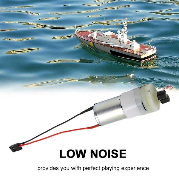 RC-båt Vattenpump 3-6V 370 Vattenkylningspump Vattentät JR-kontakt för RC-båtar Motor & ESC-WELLNGS