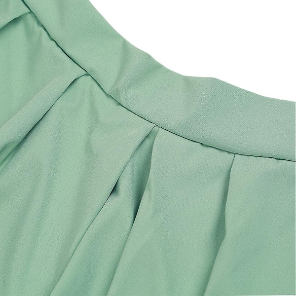 Fashion Anime Med En Stuepige Kostume Sød Cosplay Rollespil Kjole-WELLNGS Green M