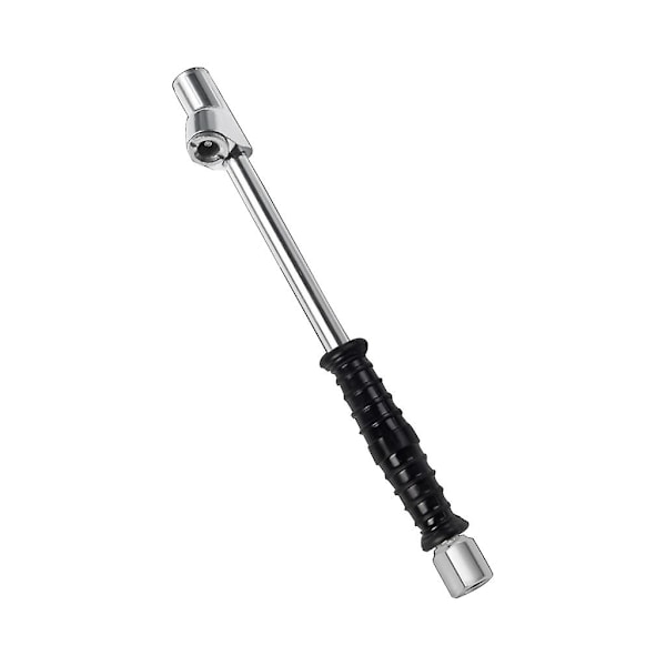 Dobbelt luftdekk-chuckhode Dekk-inflatorstang for lastebil Buss-traktor Inflator-måler-WELLNGS C